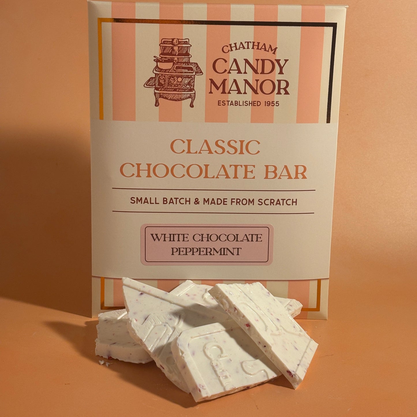 White Chocolate Peppermint Bar