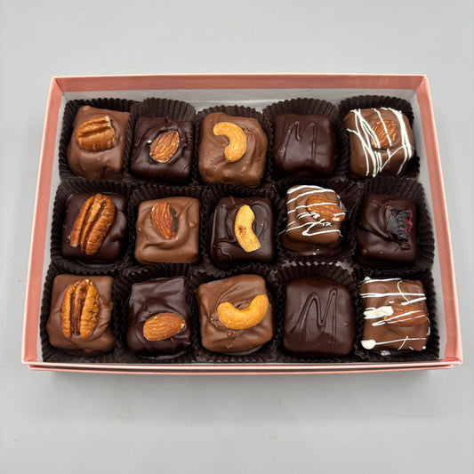 Custom Nutty Caramels Box