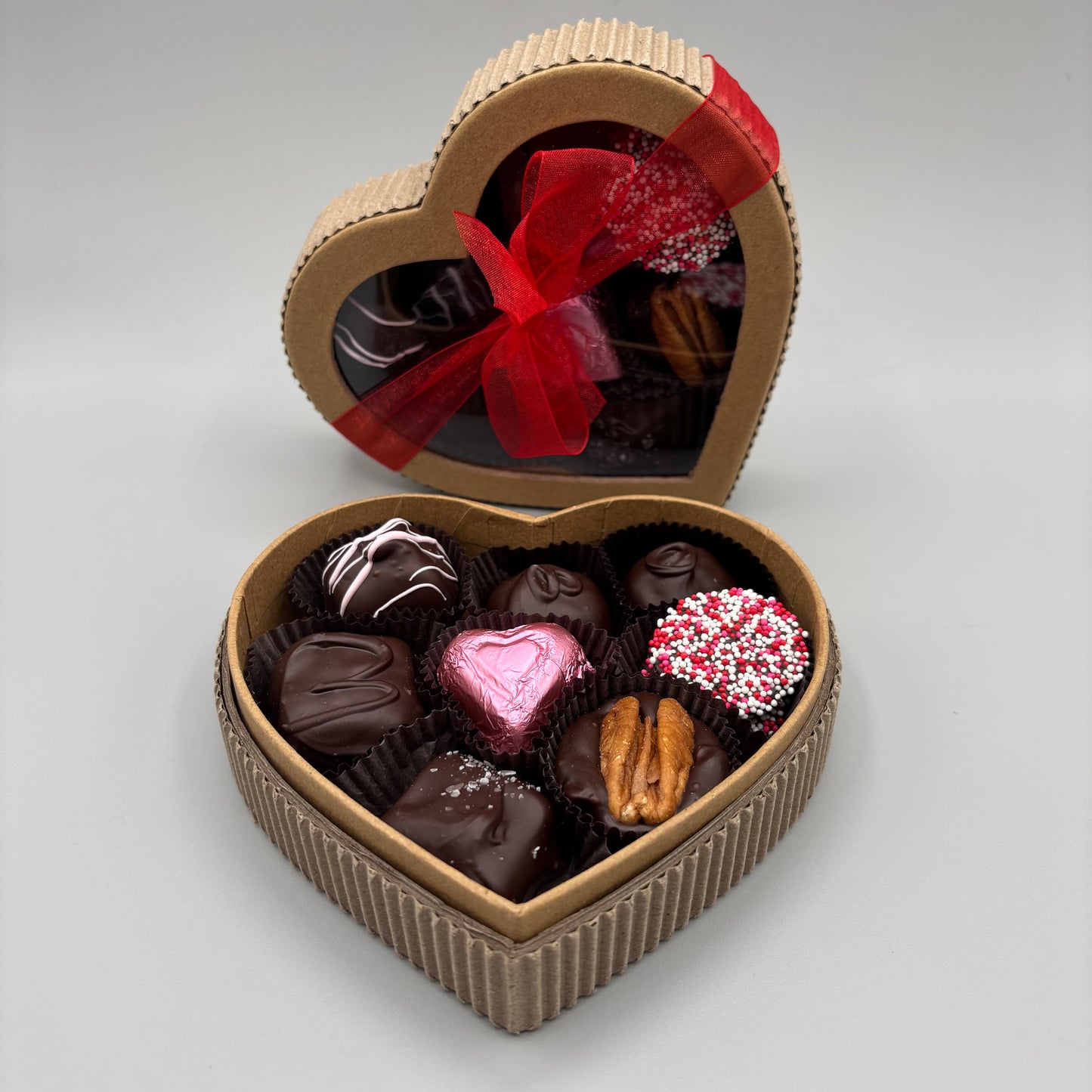 Dark Chocolate Heart Assortment