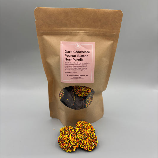 Dark Chocolate Peanut Butter Non-Pareils