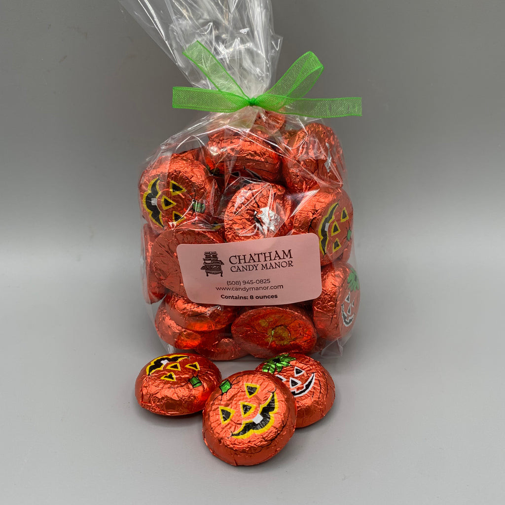 Milk Chocolate Foil Pumpkins