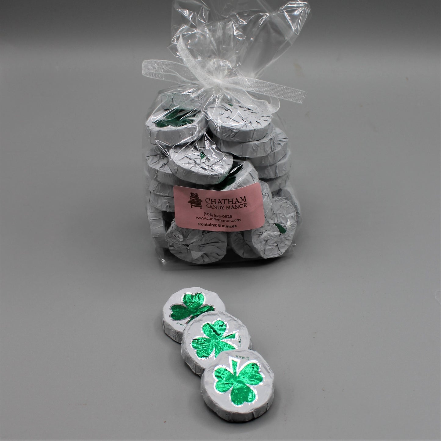 Foil Milk Chocolate Shamrocks